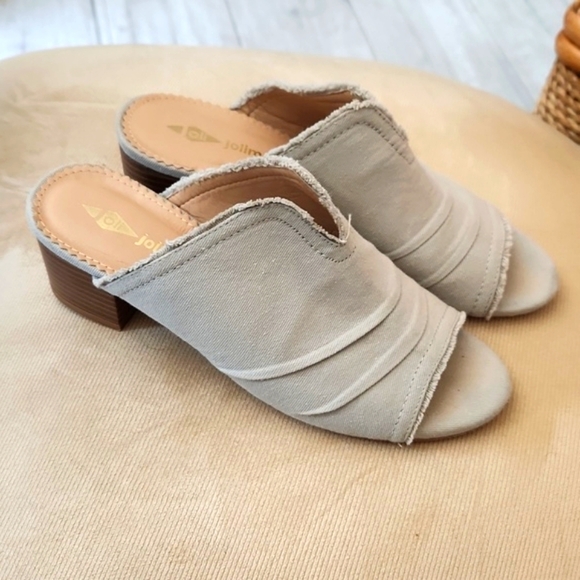 Oli jolimall Shoes - Oli Jolimall Tan Open Toe Block Heel Sandal